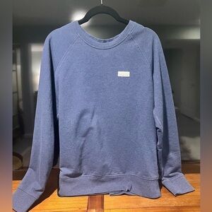 Patagonia Organic Cotton Crewneck Sweatshirt Navy Medium